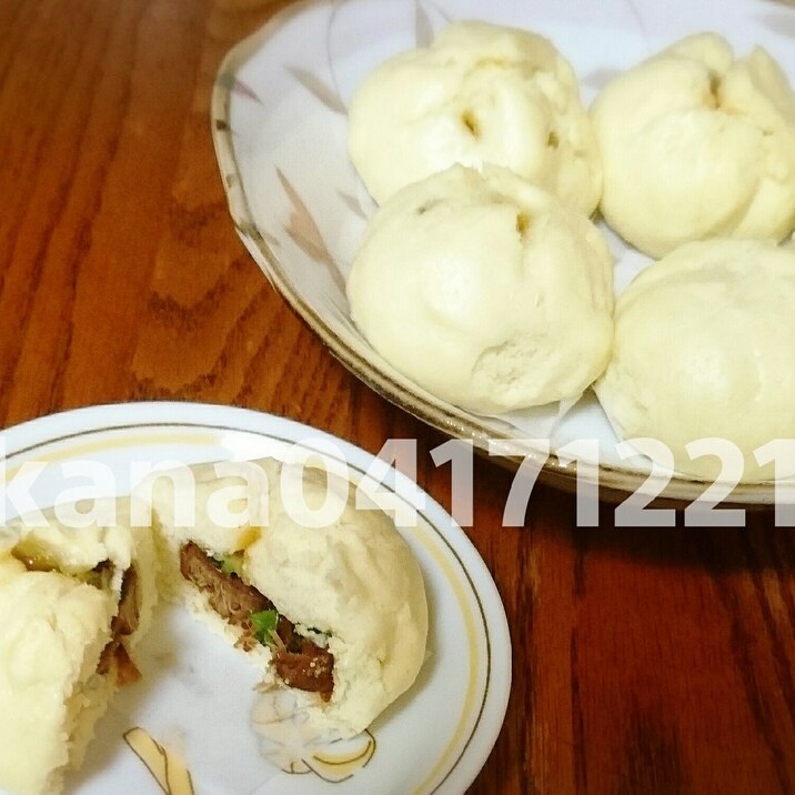 簡単!豚角煮まん